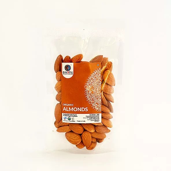 Almonds | Dhatu Organic – 100gm