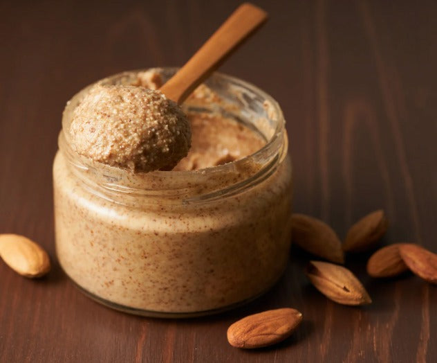 Almond Butter | Crunchy – Unsweetened – Made With Organic Ingredients – Vegan, Gluten Free, No Flavour Enhancers, No Emulsifiers And Stabilisers Or No Artificial Ingredients – Nature’s Soul – 200gm