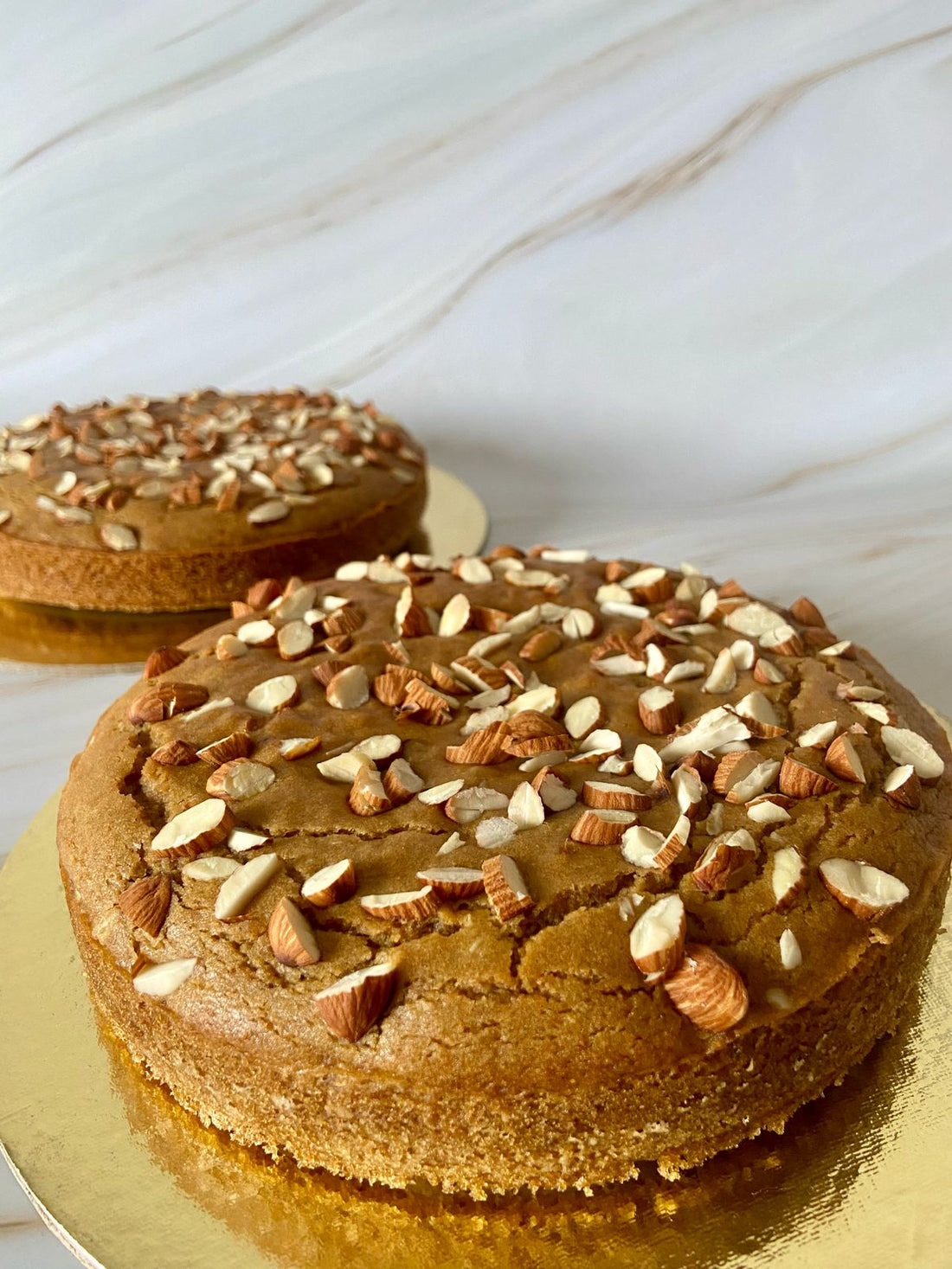 Cake | Almond Jaggery - Vegan, Gluten Free & Refined Sugar Free - Nature&