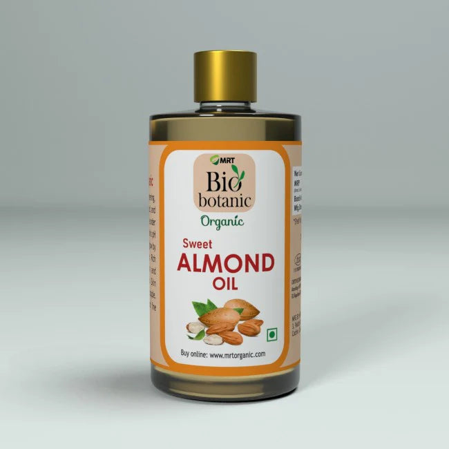 Almond Oil | Sweet - Certified Organic - Mrt Organics - 50ml