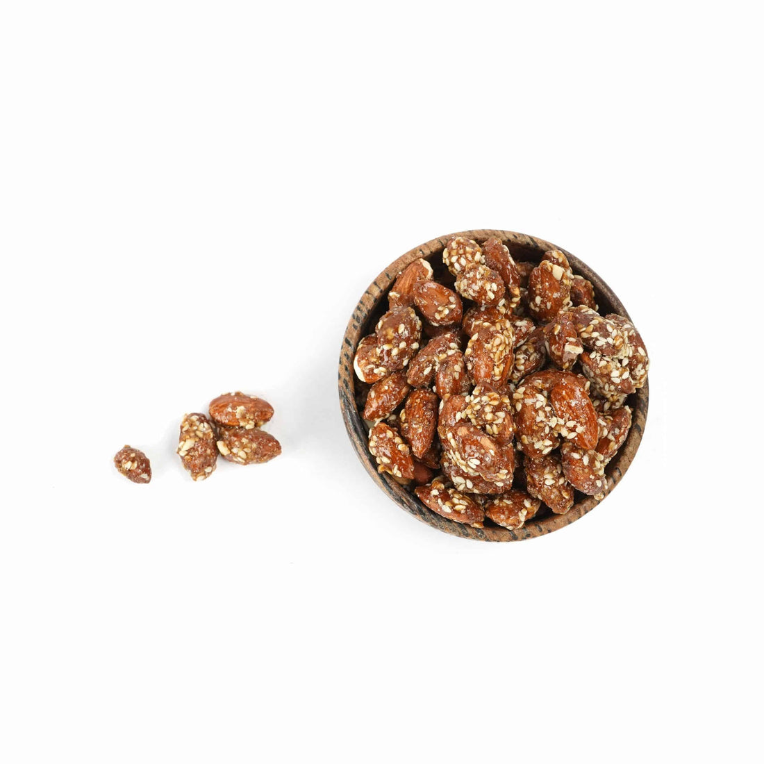 Almonds | Honey Roasted Almonds - Gluten Free, Keto Friendly & High Protein - Nourish Organics -100gm