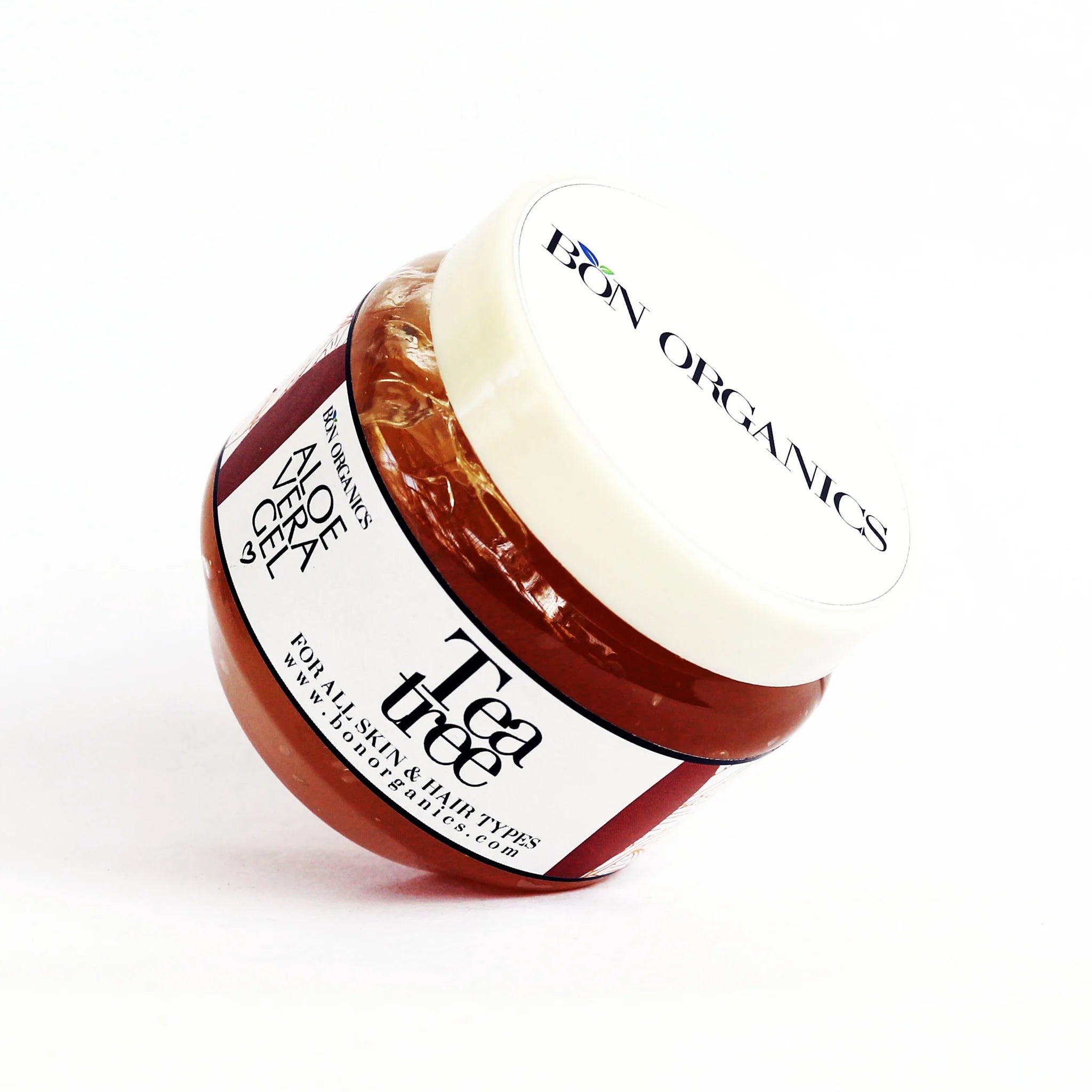Aloe Vera Gel | With Tea Tree – For All Skin & Hair Types – Bon Organics – 100gm