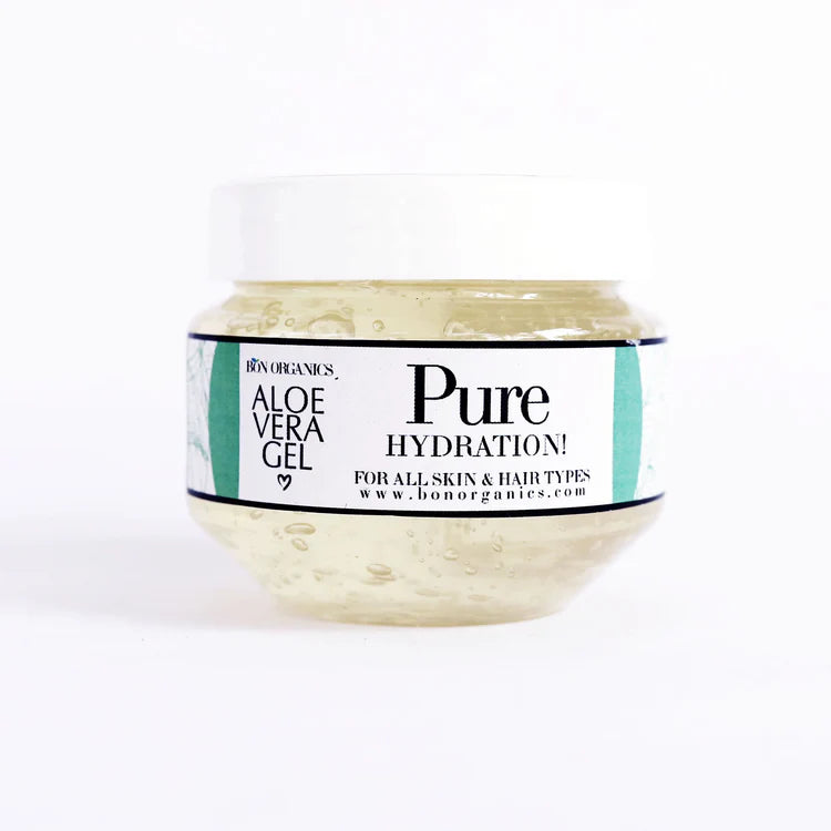 Aloe Vera Gel | Hydration (Pure) – For All Hair & Skin – Bon Organics – 500gm