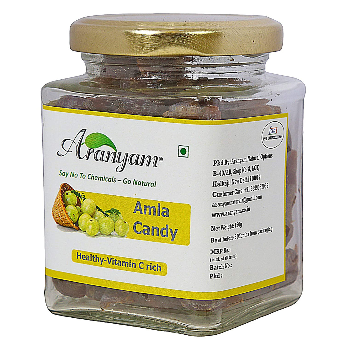 Amla Candy - Aranyam - 150gm