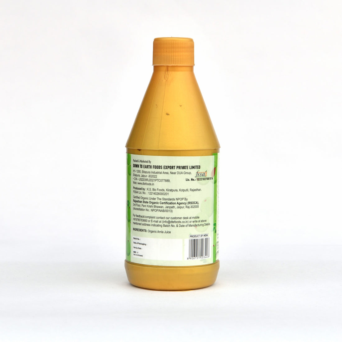 Amla Juice | Organic - DTE - 500ml