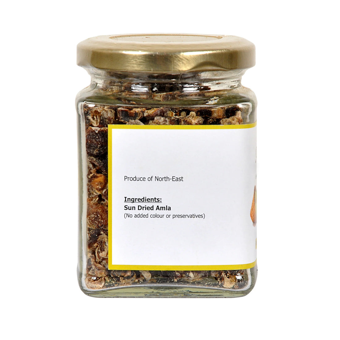 Amla | Plain (Sundried) - Healthy - Natural - Rich In Vitamin C, Calcium, Phosphorous, Iron, Carotenes, No Added Colour & No Added Preservatives - Aranyam - 100gm