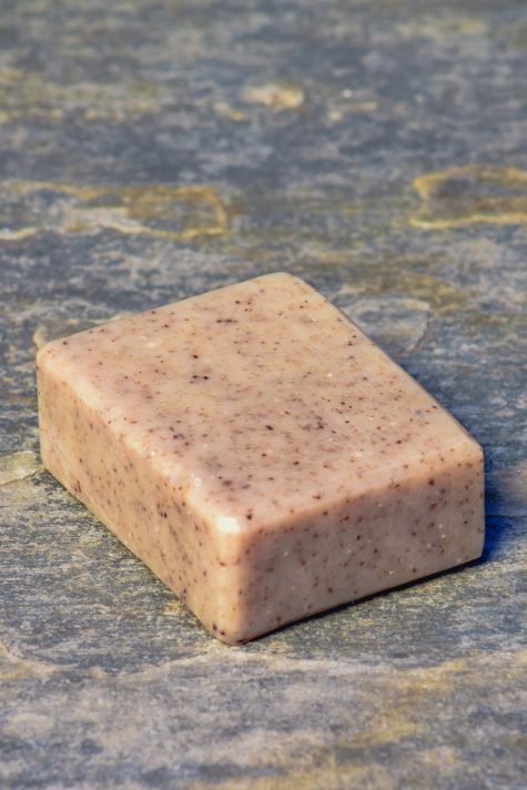 Apricot Ayurvedic Herb Scrub Luxury Bath Soap – SOS Organics – 100gm