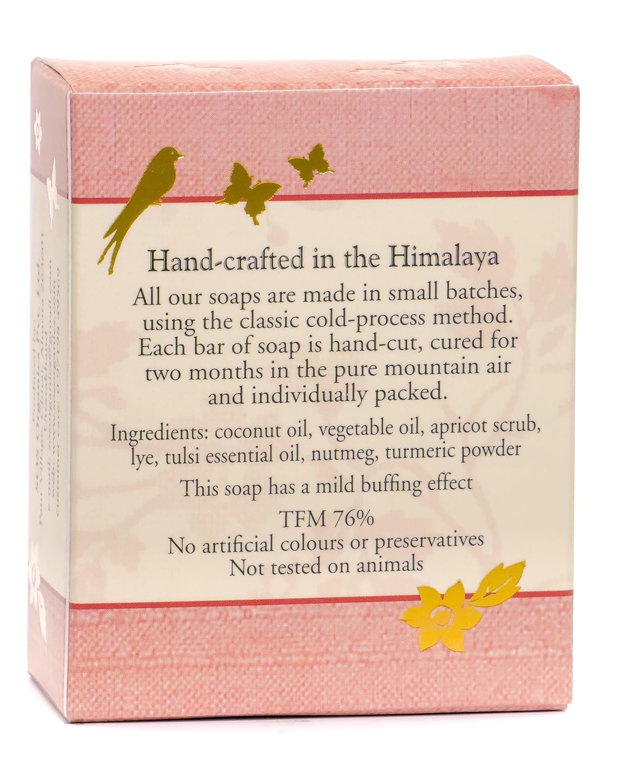 Apricot Ayurvedic Herb Scrub Luxury Bath Soap – SOS Organics – 100gm