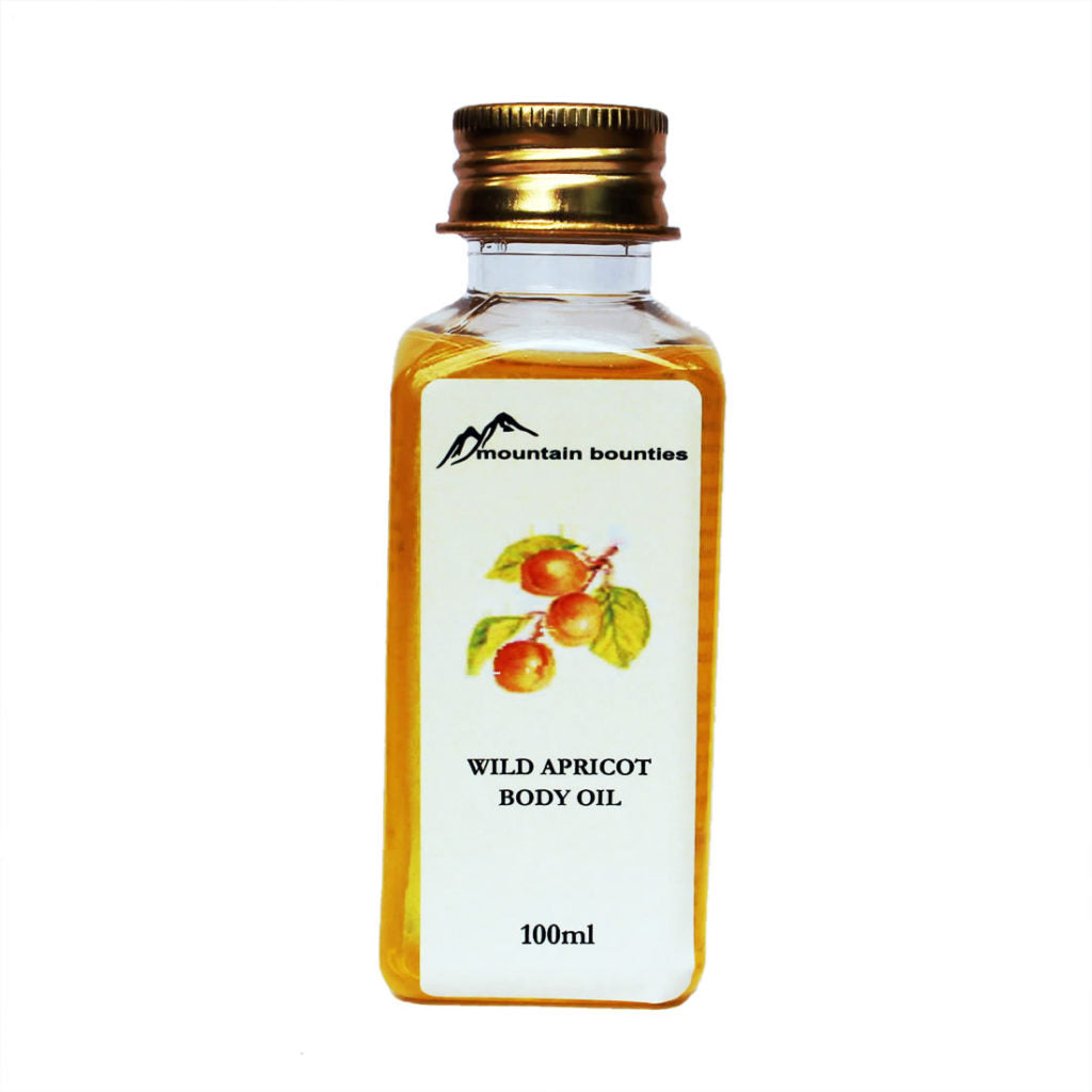 Body Oil | Wild Apricot Body Oil - Mountain Bounties - 100ml