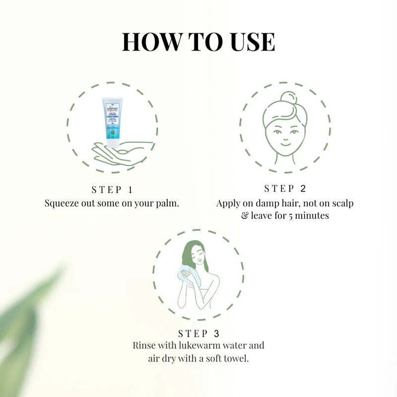 Aqua Halo Rejuvenating Conditioner - Azafran Organics - 100gm