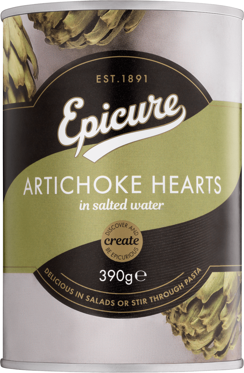 Artichoke Hearts in Salted Water - Delicious For Pasta Sauces And Casseroles - Epicure - 400gm