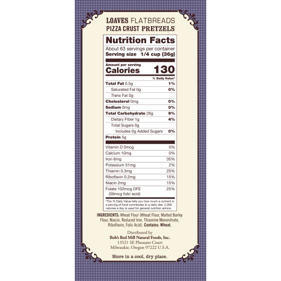 Bread Flour | Artisan - Unbleached Enriched - Vegan - Bob&