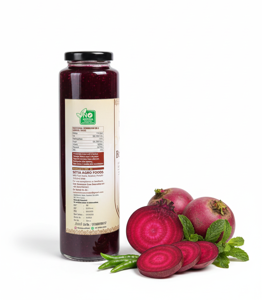 Kanji| Beetroot Kanji - Probiotic -Naturally Fermented - Immunity Booster - No Artificial Flavours , No Preservatives & No Sweeteners -Kanjiwala- 350ml