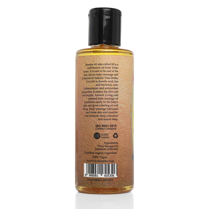 Sesame Baby Massage Oil - Ancient Living -  200ml
