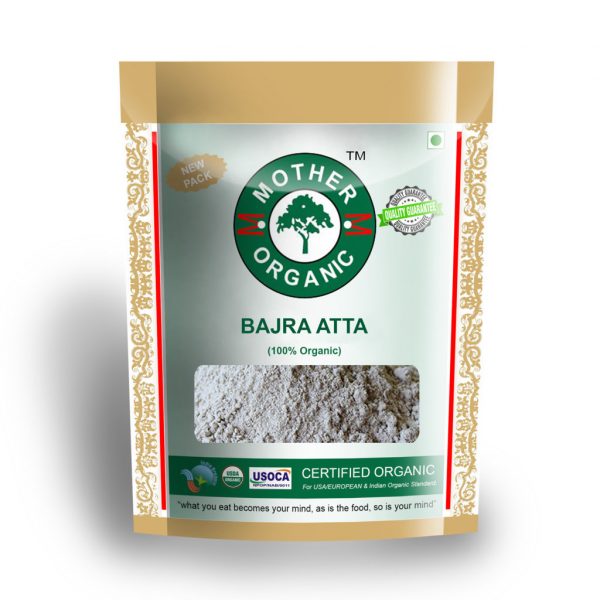 Bajra Atta - USDA Organic - Mother Organic - 500gm