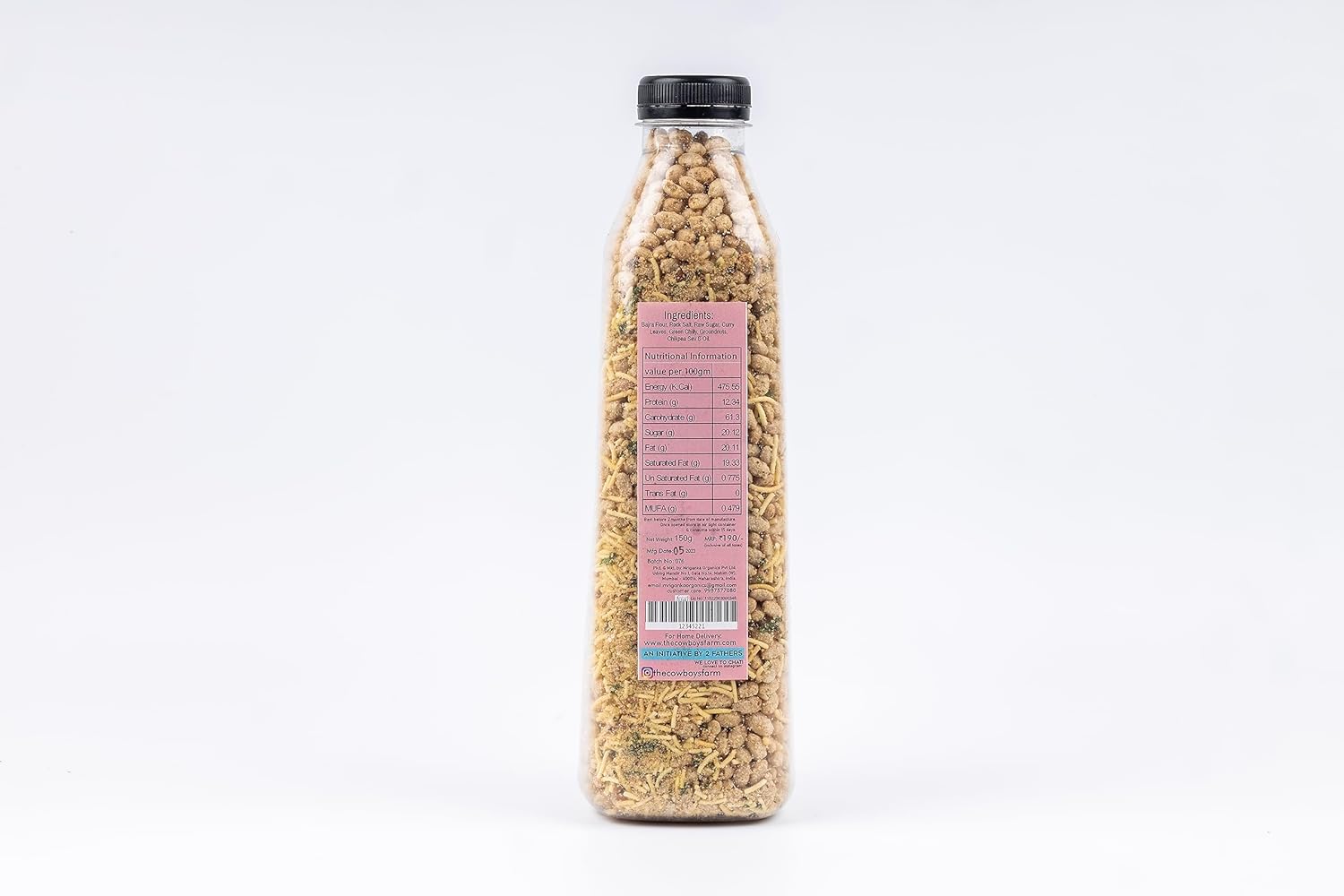 Bajra Millet Mix | (Smoked) – Gluten Free & High In Fiber – The Cow Boys Farm – 150gm