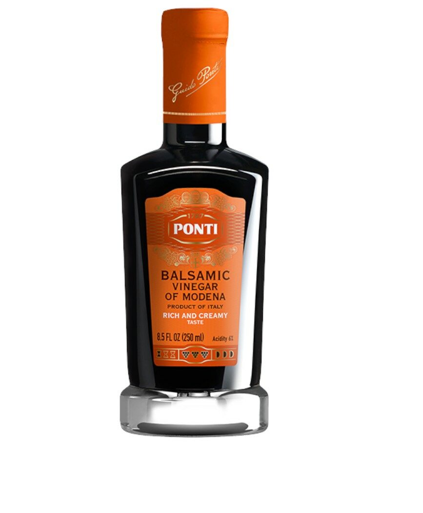 Vinegar | (Balsamic Vinegar Of Modena) – Rich And Creamy – Ponti – 250ml