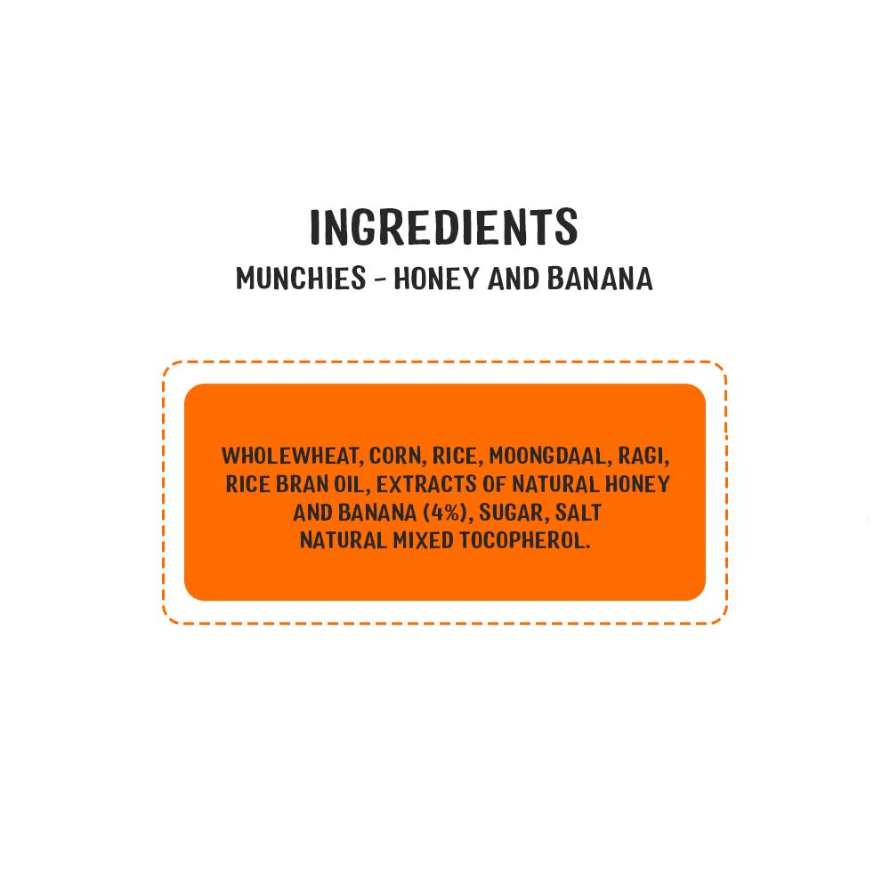 Banana & Honey Stars for Kids – Low Sugar & Low Salt - Timios – 30gm