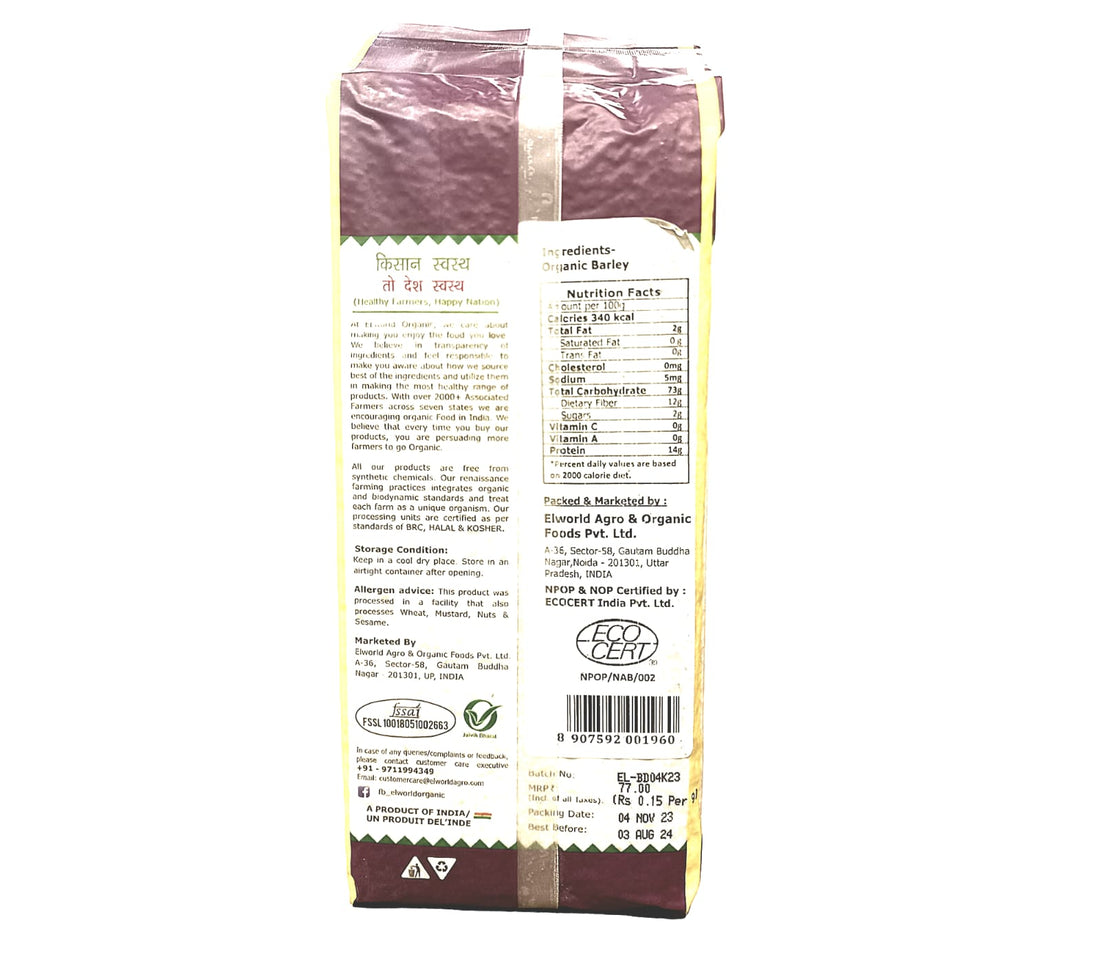 Barley Dalia - Elworld Organic - 500gm