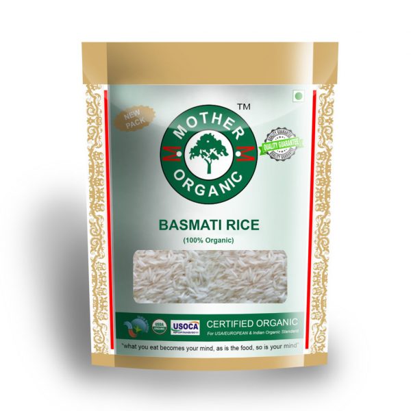 Rice | Basmati - Mother Organic - 5000gm