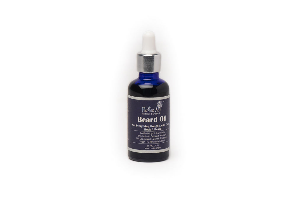 Organic Beard Oil - Rustic Art - 50ml