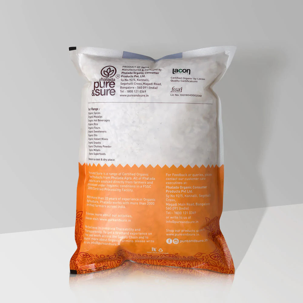 Poha | Beaten Rice - Organic - Indian - Pure and Sure - 1000gm