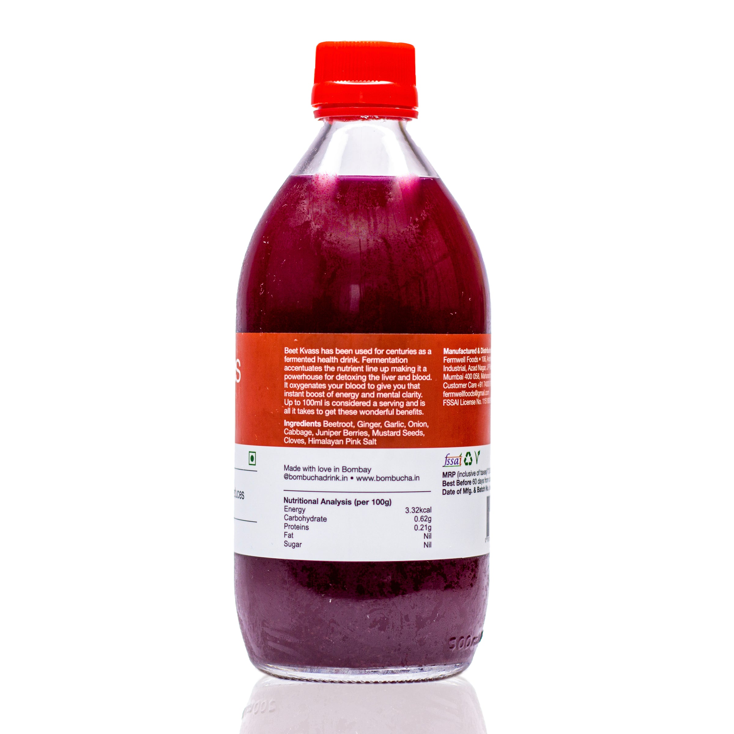 Beet Kvass - Bombucha 500ml