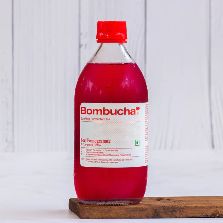 Beetroot Pomegranate Kombucha - Bombucha - 500ml