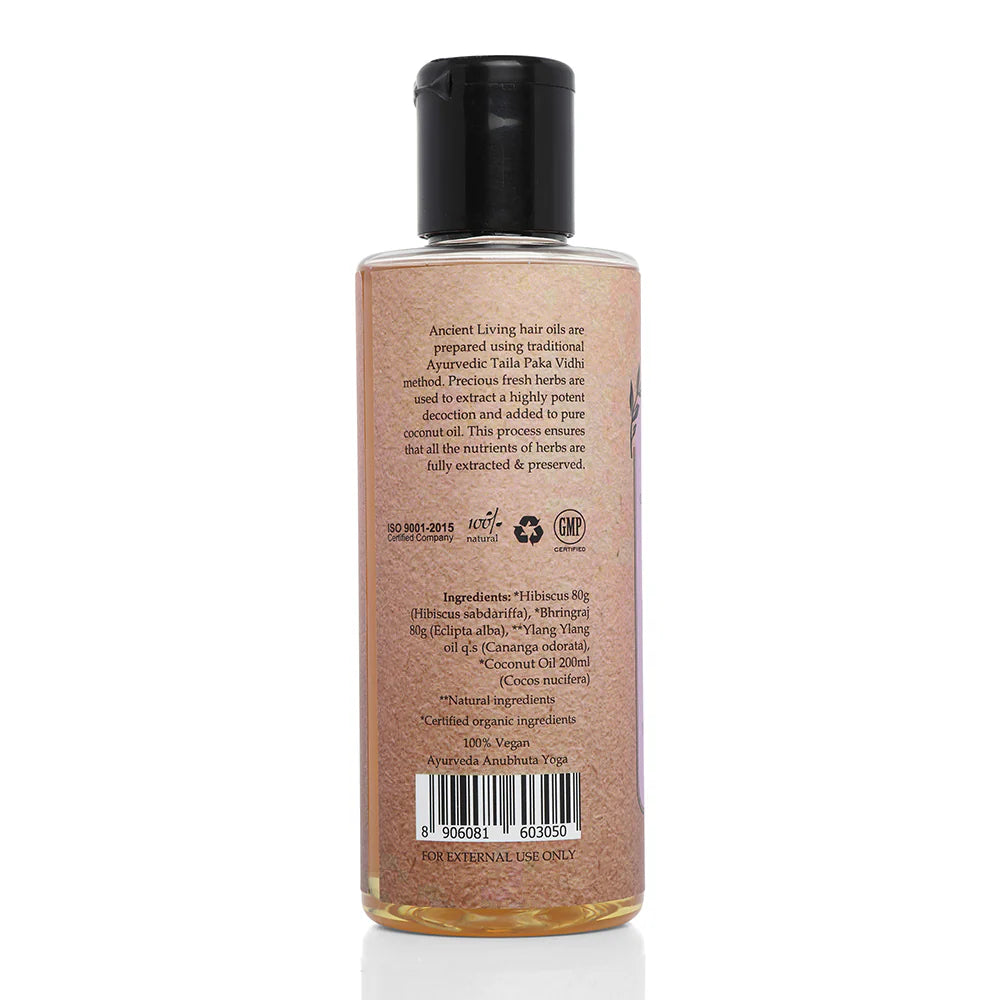 Hair Oil | Organic Hibiscus & Bhringraj Hair Oil – Ancient living – 200ml