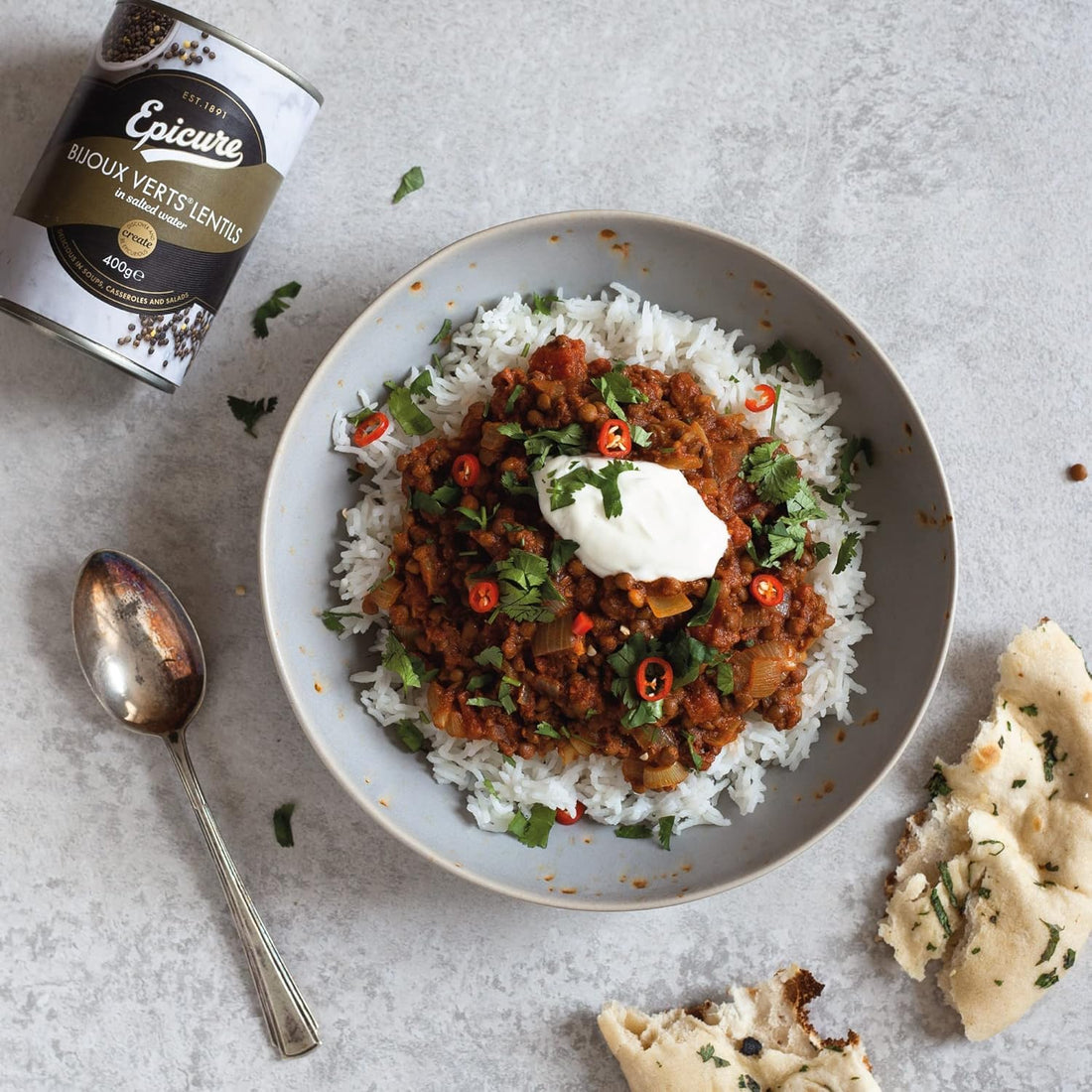 Bijoux Verts Lentils | Delicious In Soups - Casseroles And Salads - No Added Salt - Epicure - 400gm