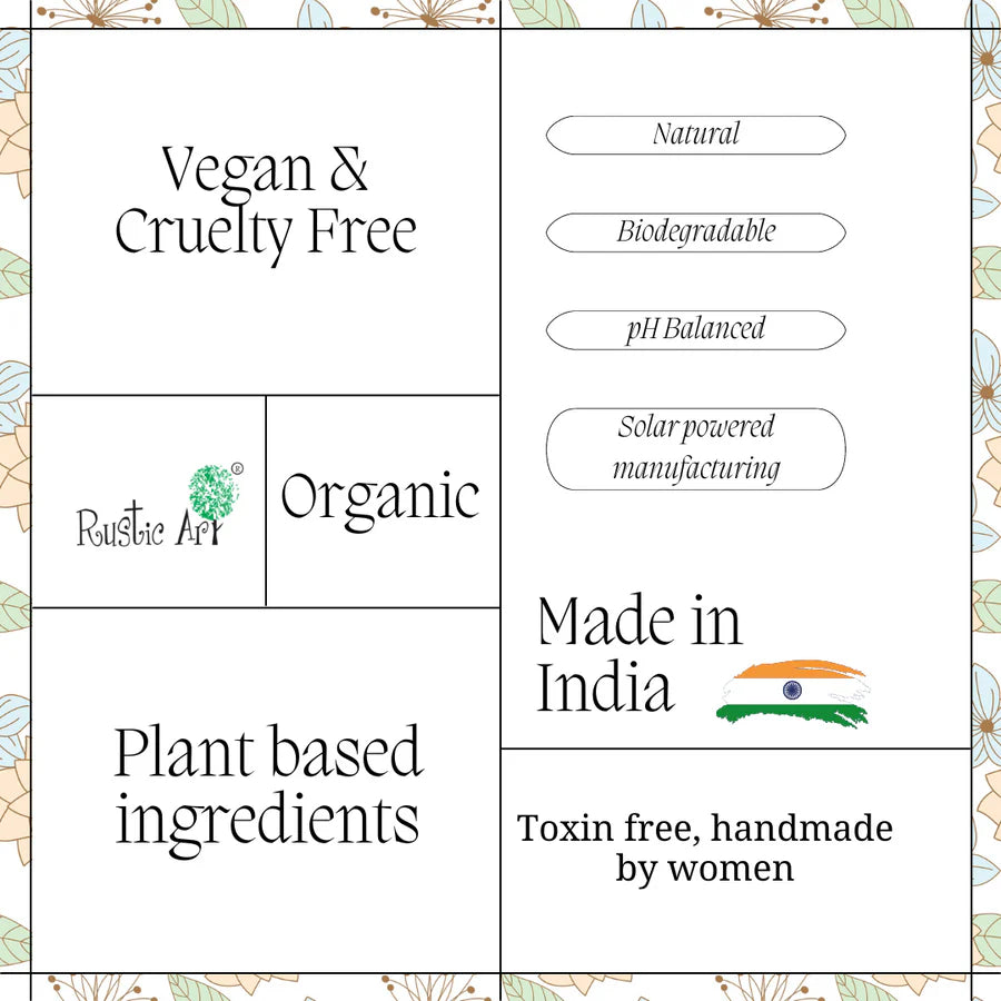 Shampoo | Aloe Clary Sage Shampoo - Rustic Art - 210gm