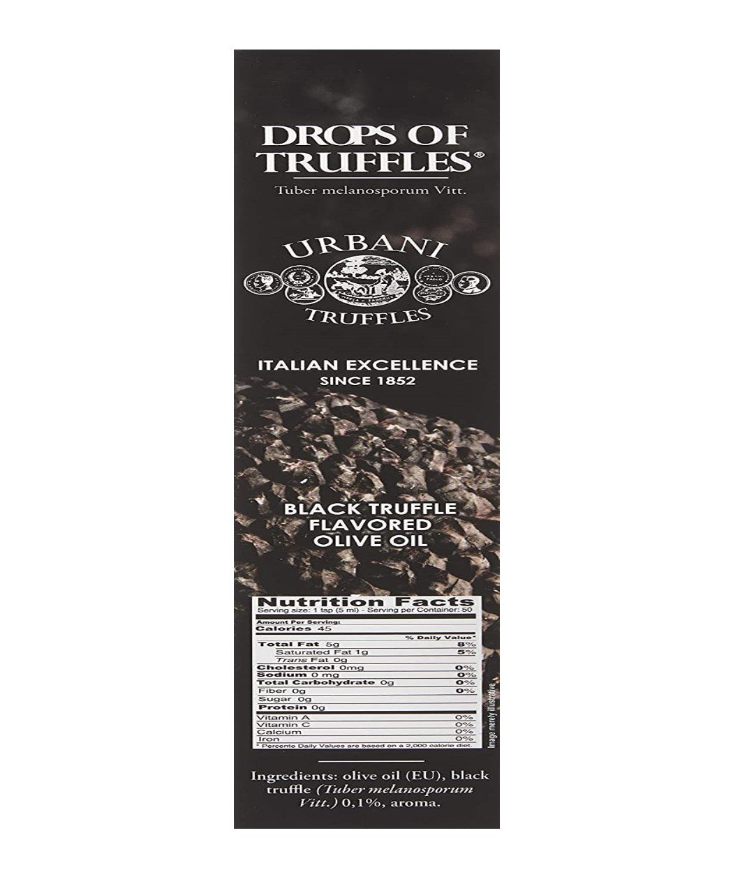 Black Truffle Oil – Italian Excellence - Urbani – 250ml