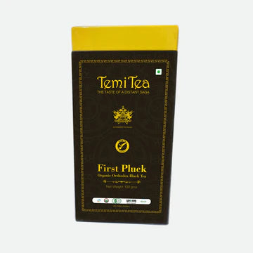 Tea | First Flush Tea (Sikkim) - Orthodox Black Tea- USDA Organic - Temi Tea – 100gm
