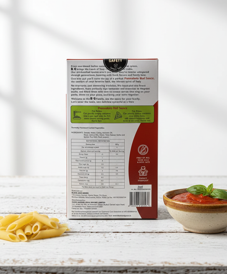 Pomodoro Red Sauce - Prepared With Avocado Oil - Preservatives Free, Better Ingredients - B&G- 200gm