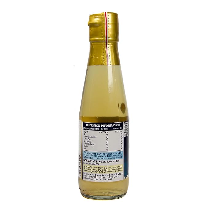 Thai Jasmine Rice Vinegar | Blue Elephant - 200ml