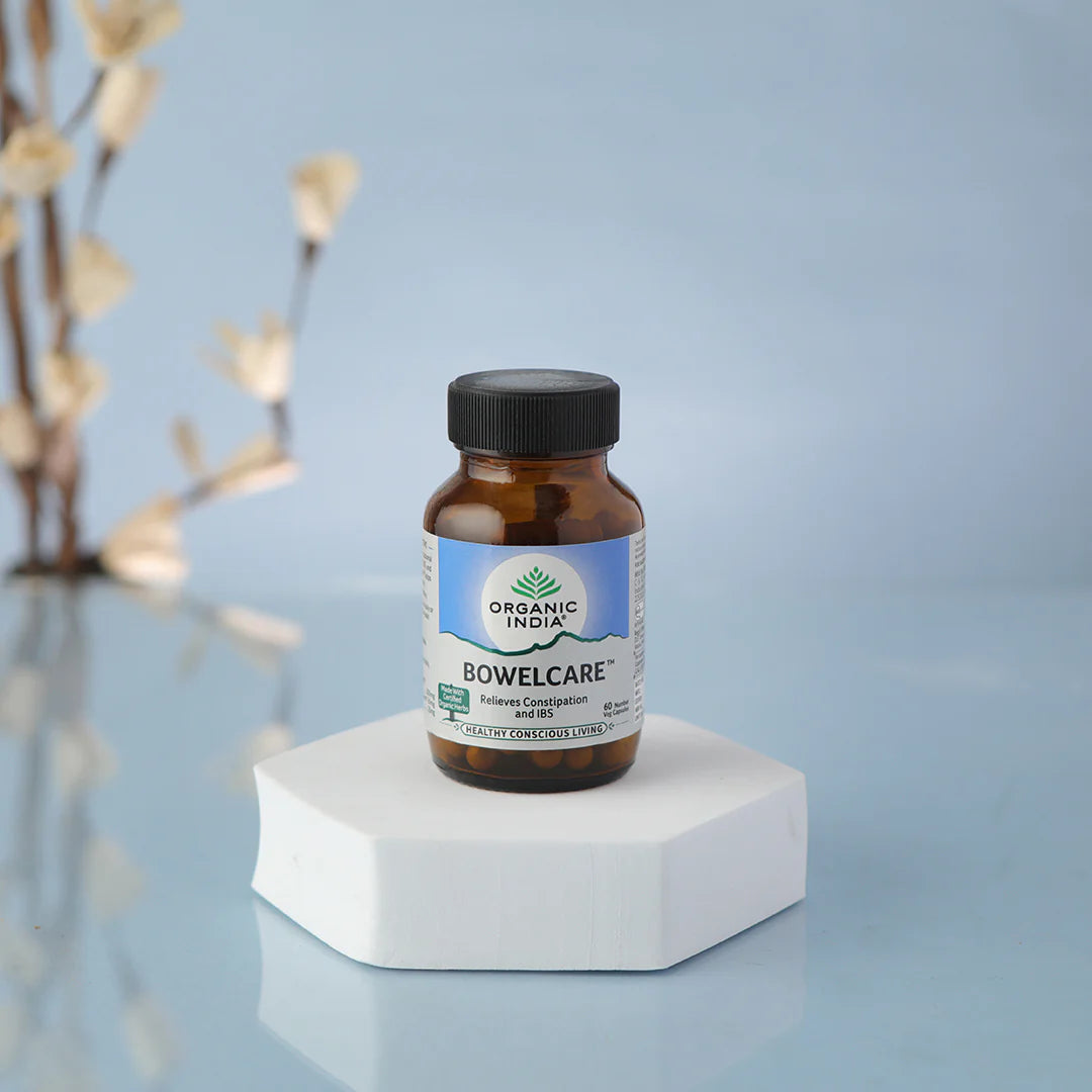 Bowelcare - Relives Constipation & IBS - Organic India - 60Caps.