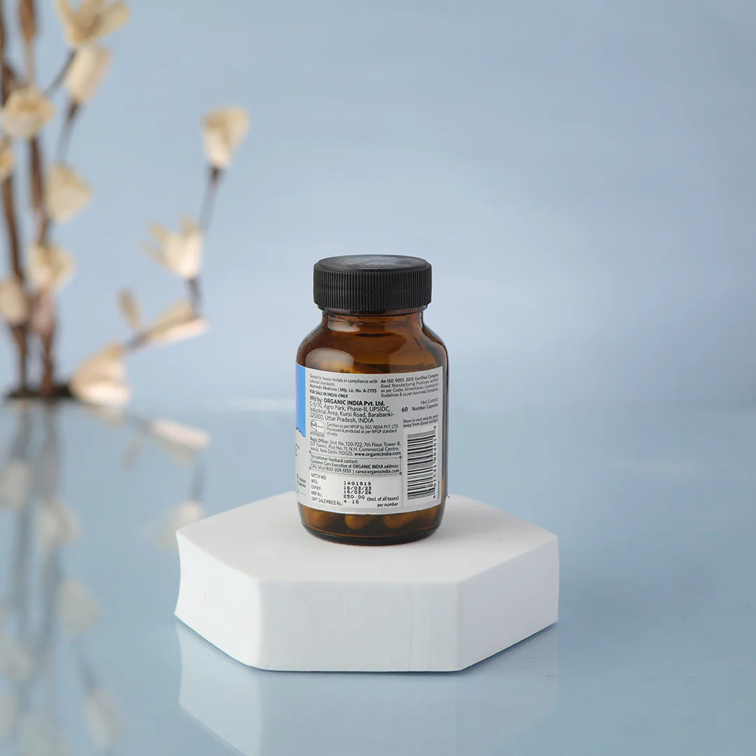 Bowelcare - Relives Constipation & IBS - Organic India - 60Caps.