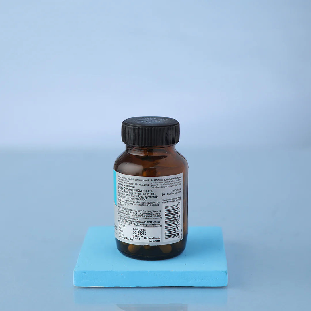 Brahmi - Mental Fitness - Organic India - 60 Capsules