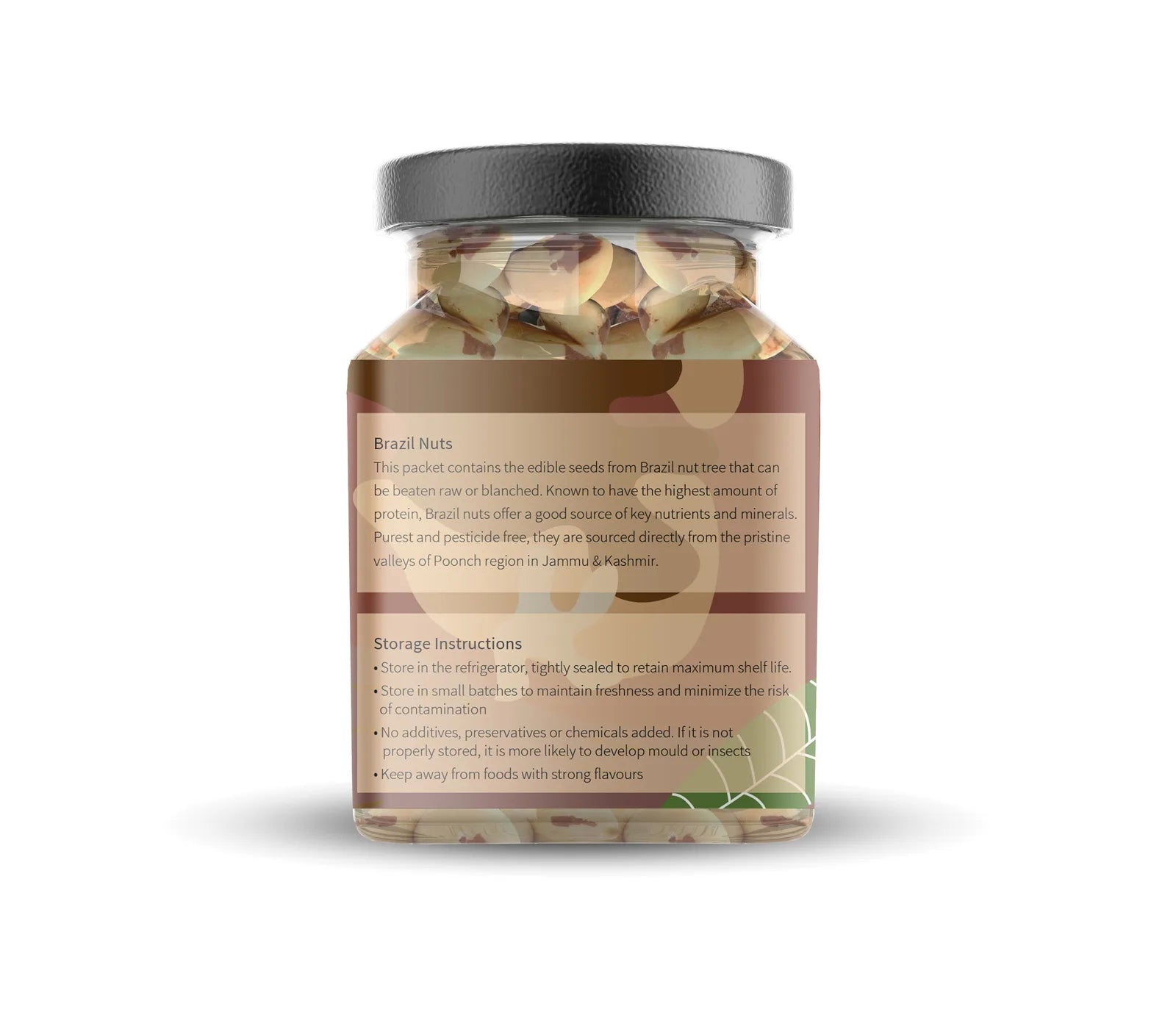 Brazil Nuts | 100% Natural – Single Origin – Gluten Free, Pesticide Free, No Additives, No Added Preservatives – Looms And Weaves – 200gm