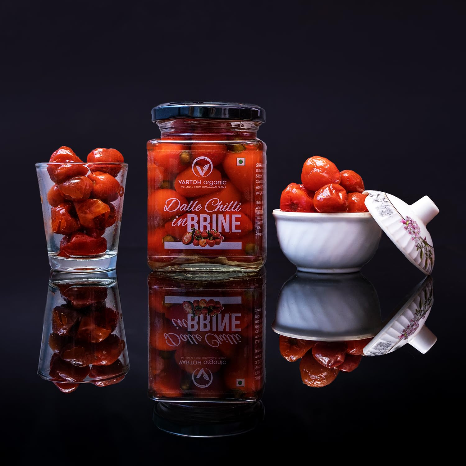 Dalle In Brine - Indian - Vartoh Organic - 255gm