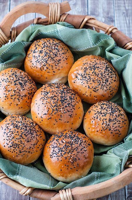 Brioche Buns | No Bread Improver, Emulsifiers, Stabiliser, No Preservatives & No Flavour Enhancer Or No Refined Sugar - Nature&