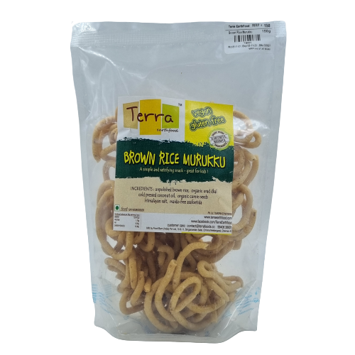 Brown Rice Murukku – Vegan & Gluten Free - Terra - 150 gm