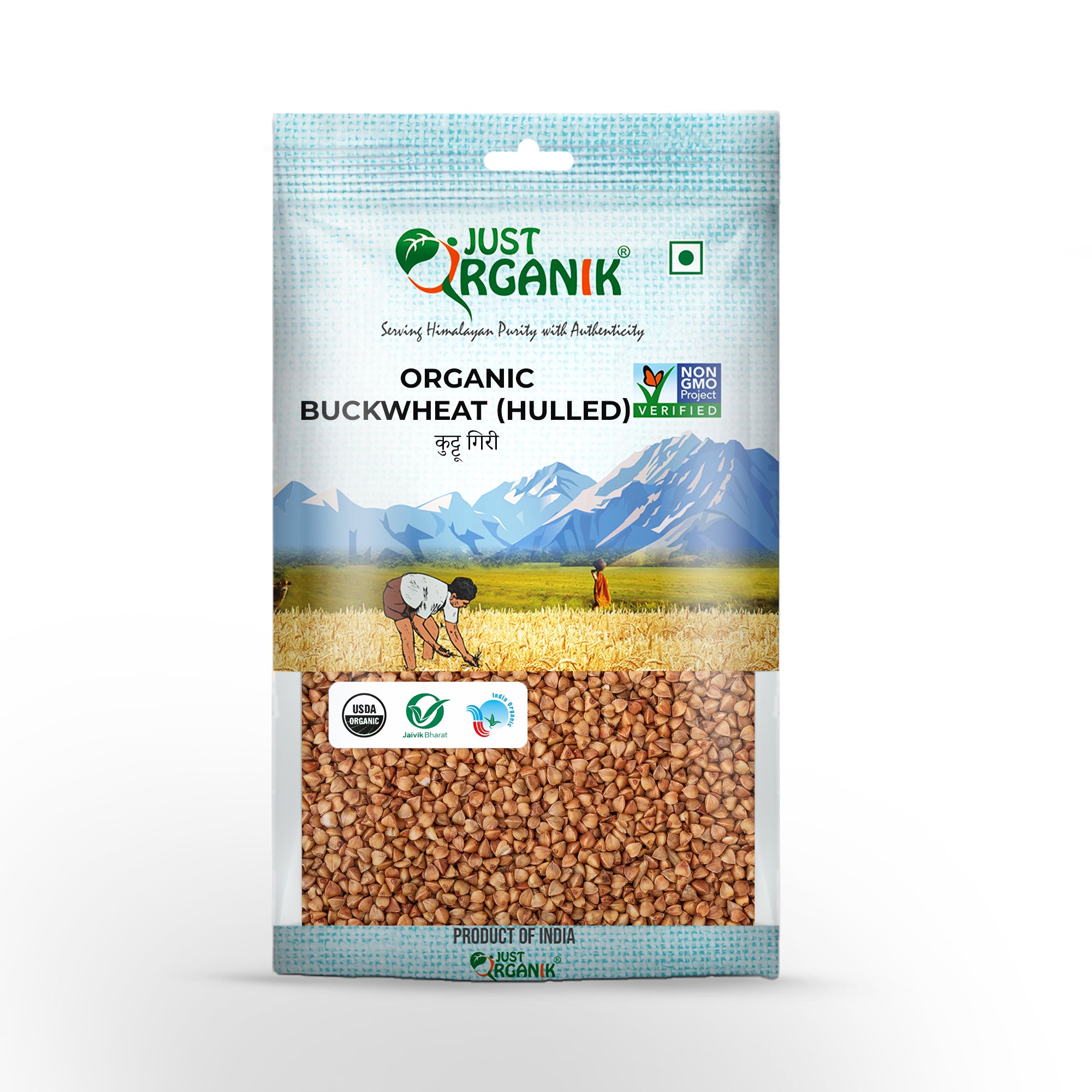 Buckwheat Hulled - Just Organik - 500gm