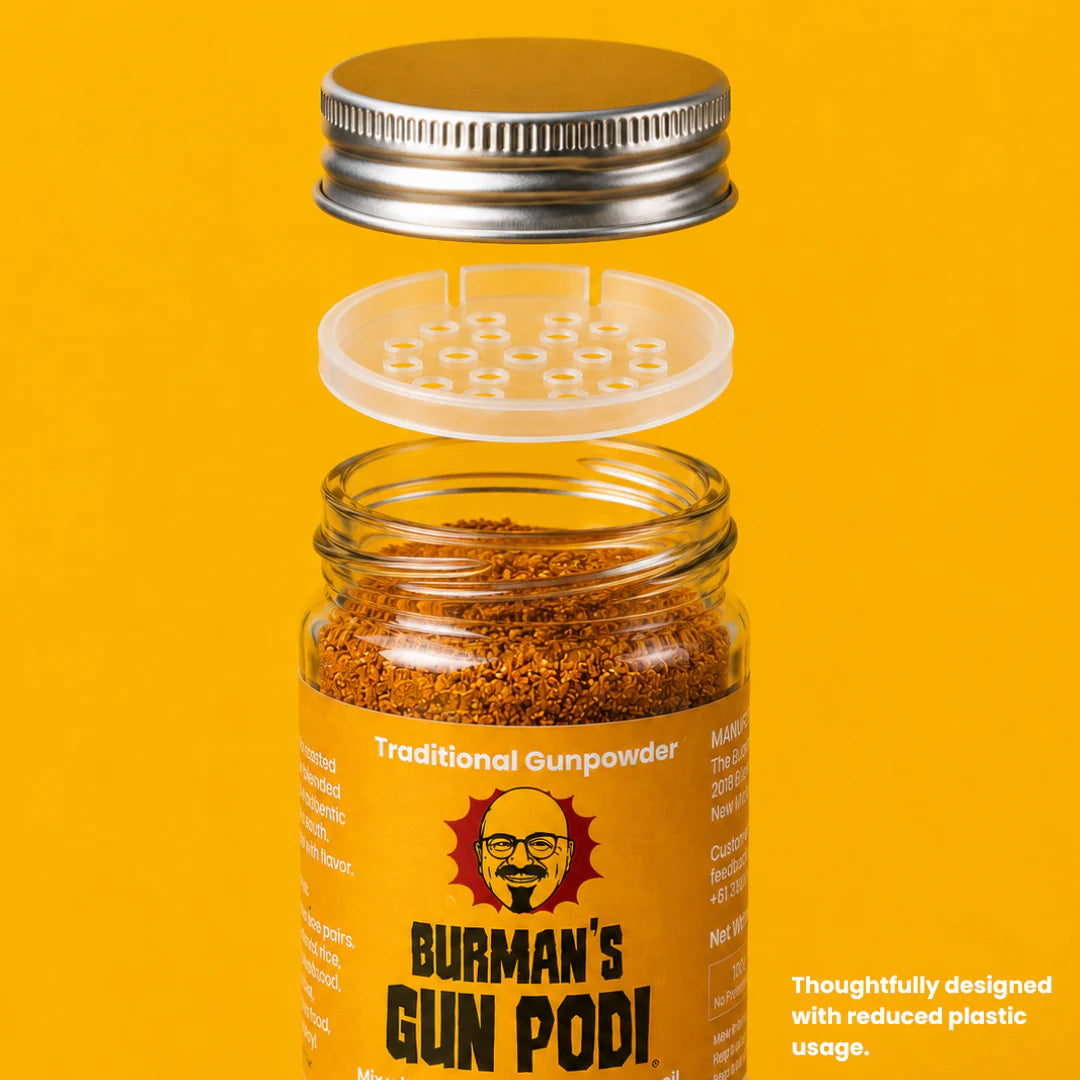 Spices | Heritage Traditional Mix with Peanuts, Tamarind, Chili & Pepper- Gluten Free , Vegan-Natural Ingredients, No Onion -Gun Podi- 50gm
