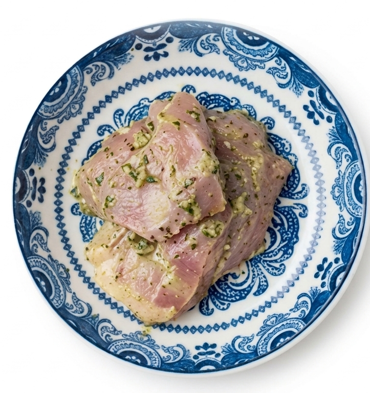 Chicken | Butter Garlic Black Pepper Chicken – Ready to Cook- Fresh Chicken – Made with Organic Ingredients-Non GMO, Antibiotics & Hormone Free -Nature&