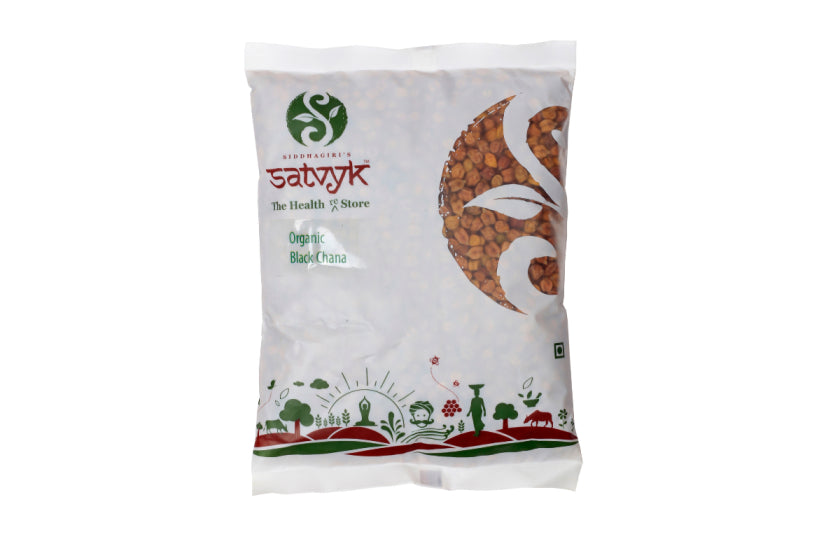 Chana | Chana Black - Organic - Satvyk - 500gm