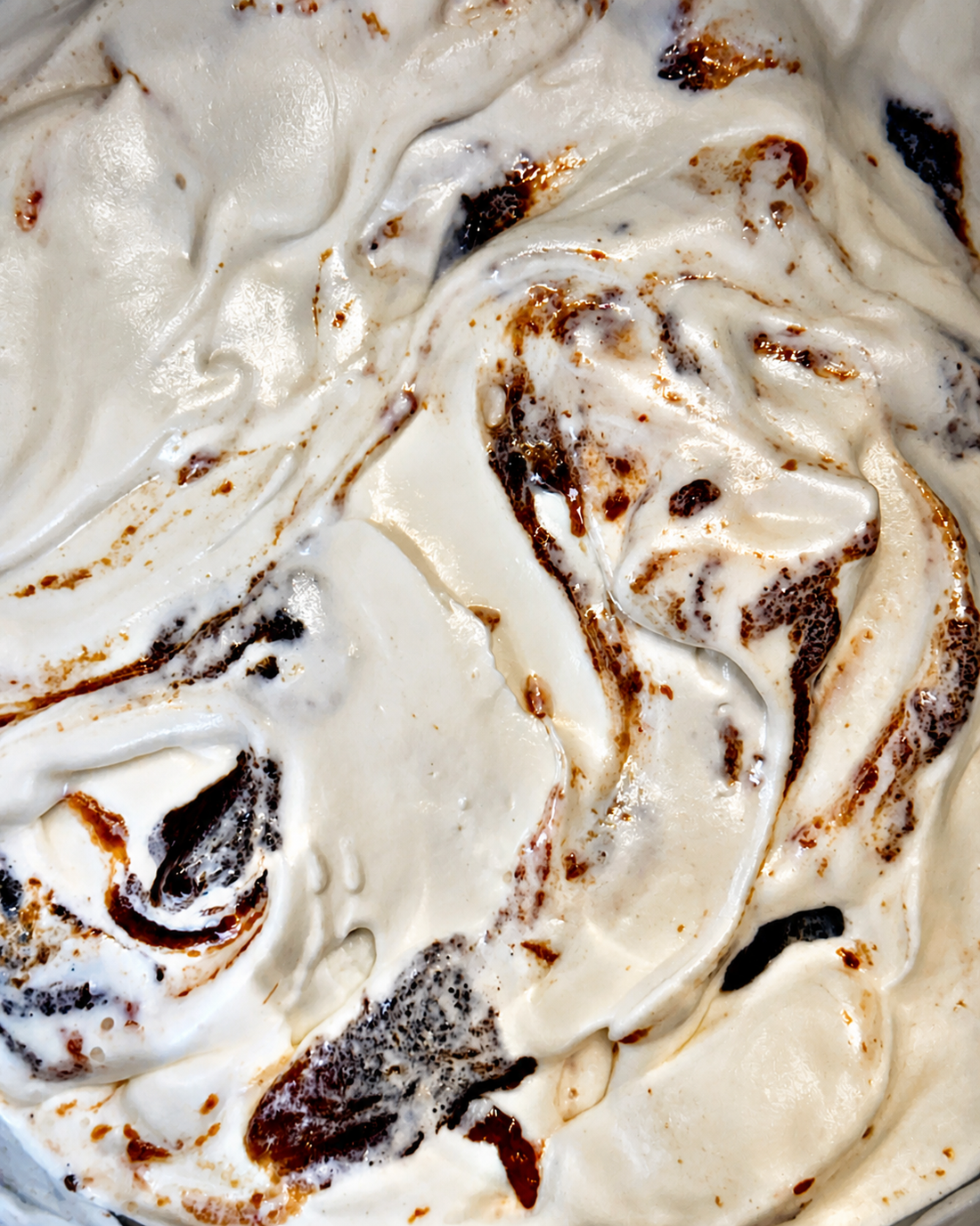 Mountain Cheesecake Ice Cream With Plum Jam Swirl - Sweetened with Cane Sugar - Miri Kiri – 250gm