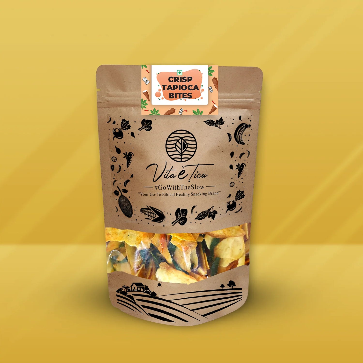 Chips | Crisp Tapioca Bites (Tapioca Chips) - Baked - Chef&