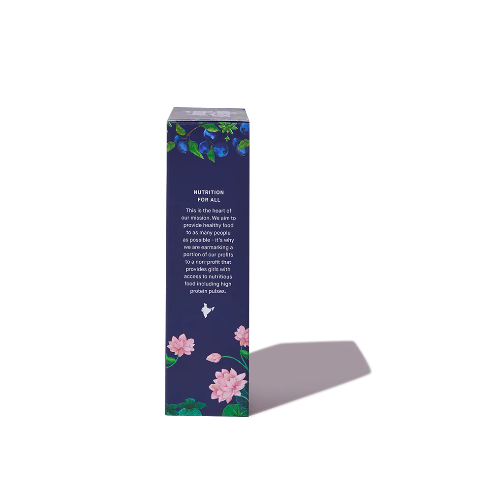 Calm Blueberry With Ashwagandha (Super Food Bar) - Indian - Gluten Free, No Refined Sugar & Support Immunity - Jungly Delights - 38gm