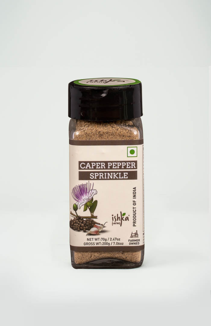 Caper Pepper Sprinkle – Ishka Farms – 70gm